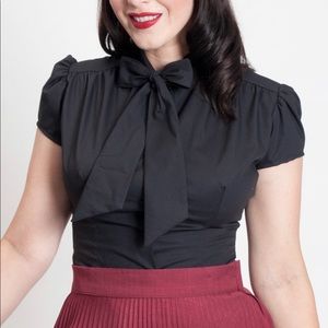 Heart of Haute, Estelle Blouse Blk